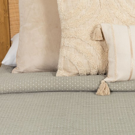 Colcha duplo tecido jacquard Punto
