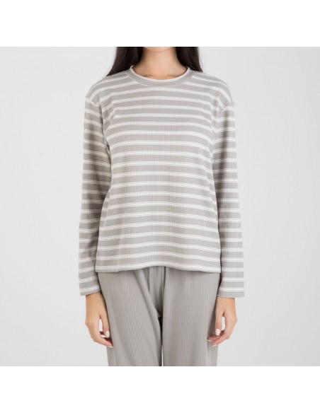 Pijama Canelado Bicolor