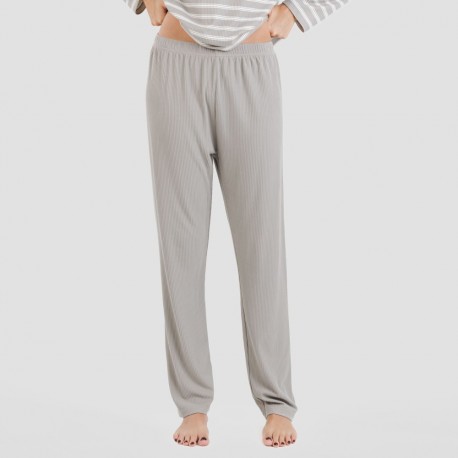 Pijama Canelado Bicolor