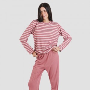 Pijama Canelado Bicolor 2
