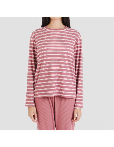 Pijama Canelado Bicolor