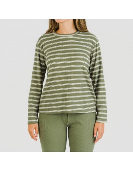 Pijama Canelado Bicolor Pijama Canelado Bicolor