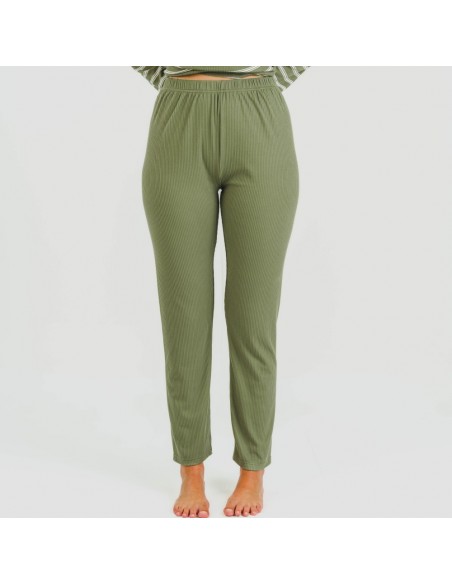 Pijama Canelado Bicolor Pijama Canelado Bicolor