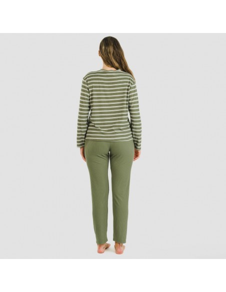 Pijama Canelado Bicolor Pijama Canelado Bicolor