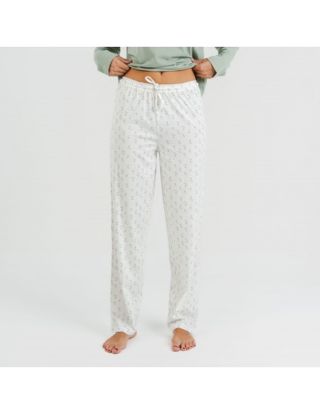 Pijama algodão Varga verde Pijama algodão Varga verde