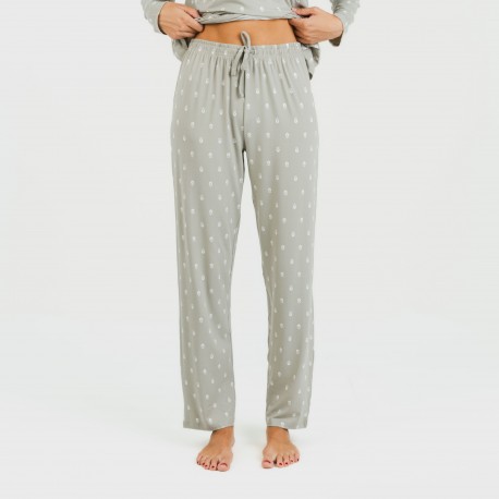 Pijama mulher soft Baby verde caça