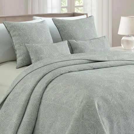 Colcha duplo tecido jacquard Julia