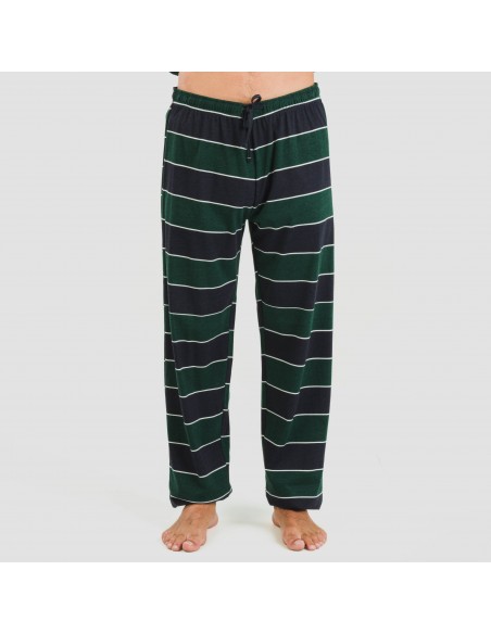 Pijama algodão homem Lorenzo verde