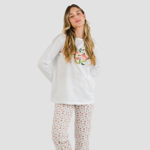 Pijama algodão Dona rosa 2