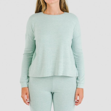 Pijama malha extra suave liso