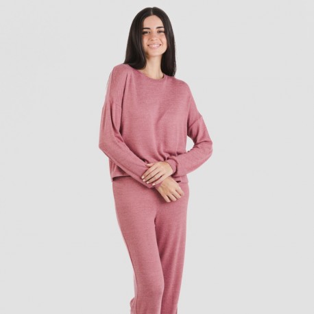 Pijama malha extra suave liso