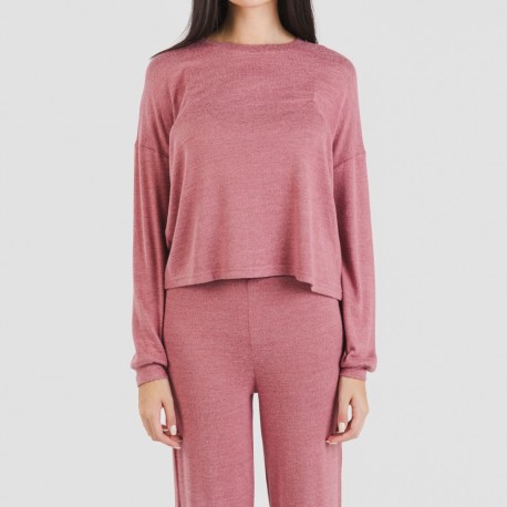 Pijama malha extra suave liso