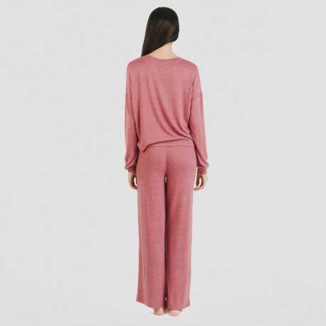 Pijama malha extra suave liso