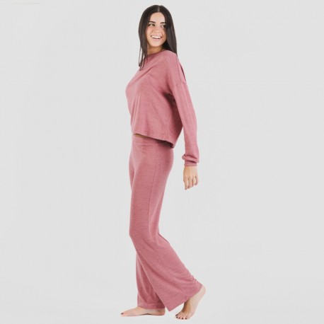 Pijama malha extra suave liso