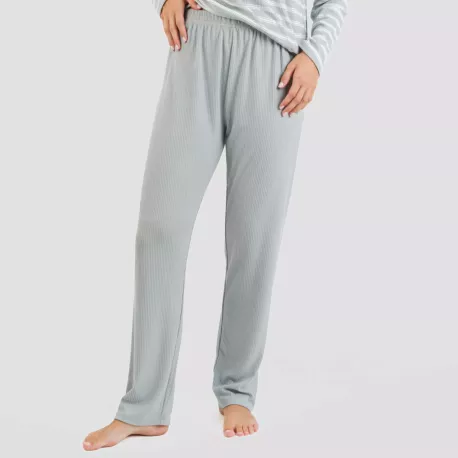 Pijama Canelado Bicolor