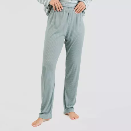 Pijama Canelado Bicolor