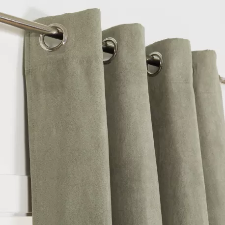 Cortina camurça Ante lisa