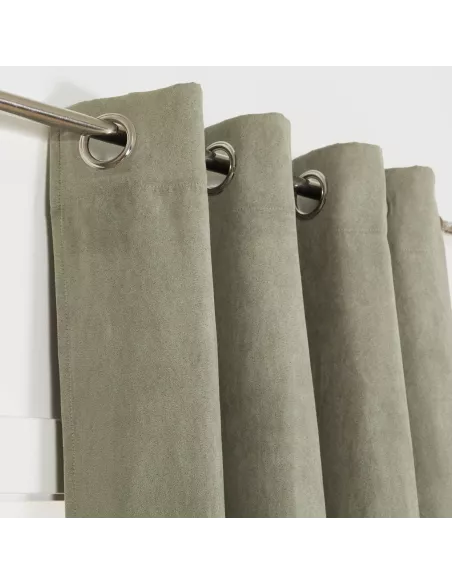 Cortina camurça Ante lisa