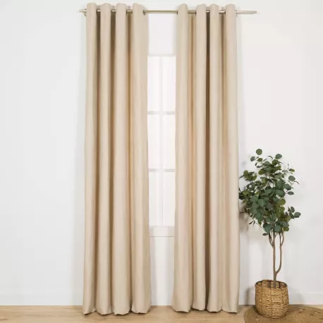 Cortina camurça Ante lisa