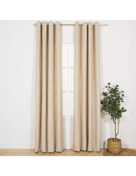 Cortina camurça Ante lisa