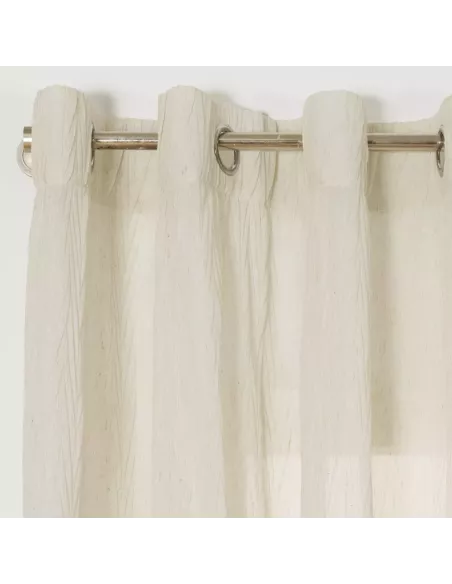 Cortina Liebe cinza claro