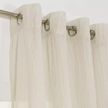 Cortina Liebe cinza claro