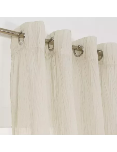 Cortina Liebe cinza claro