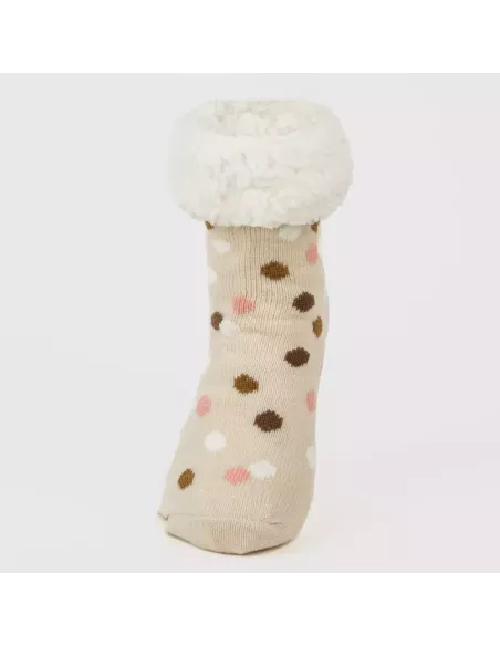 Meias mulher Janice pêssego