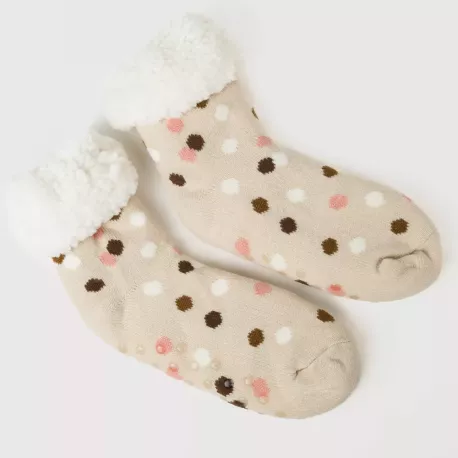 Meias mulher Janice pêssego