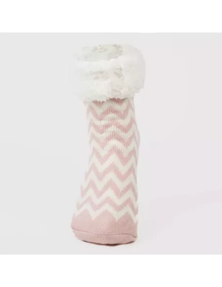 Meias mulher Jeannine rosa