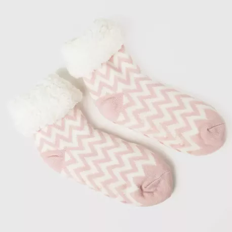 Meias mulher Jeannine rosa