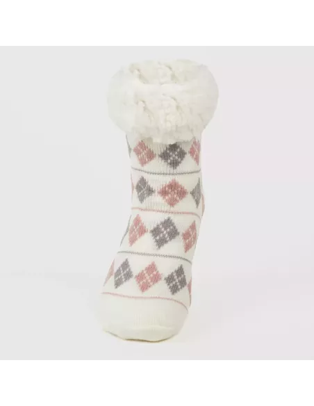 Meias mulher Casimira malva