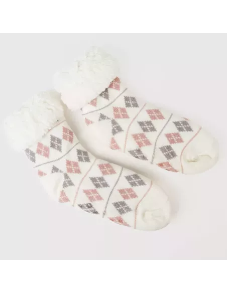 Meias mulher Casimira malva