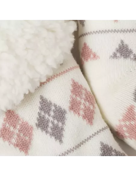 Meias mulher Casimira malva