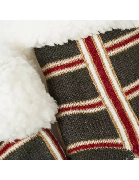 Meias mulher Cuadro Nelby verde caça