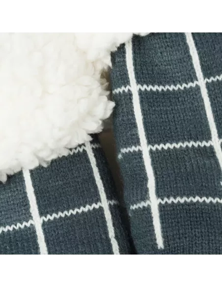 Meias homem Cuadro Pruden azul azafata Meias homem Cuadro Pruden azul azafata