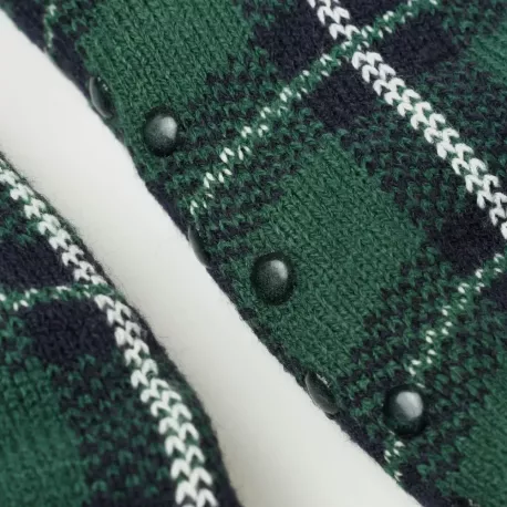 Meias homem Cuadro Ruz azul marinho