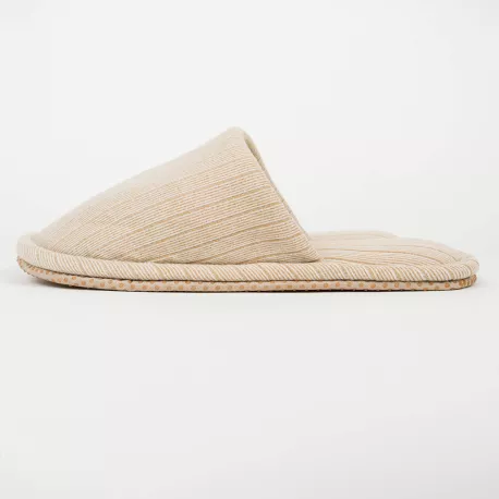 Chinelos canelados raya ancha lisos