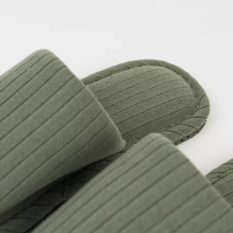 Chinelos canelados raya ancha lisos