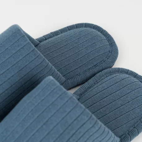 Chinelos canelados raya ancha lisos