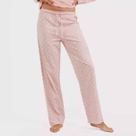 Pijama algodão Checo rosa