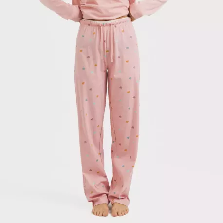 Pijama algodão Mapita rosa