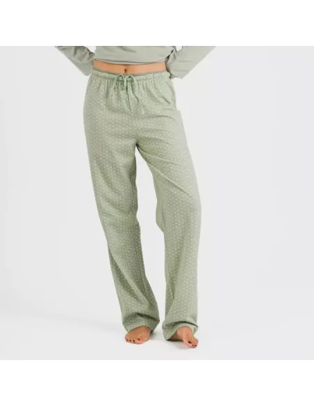 Pijama algodão Steve verde caça