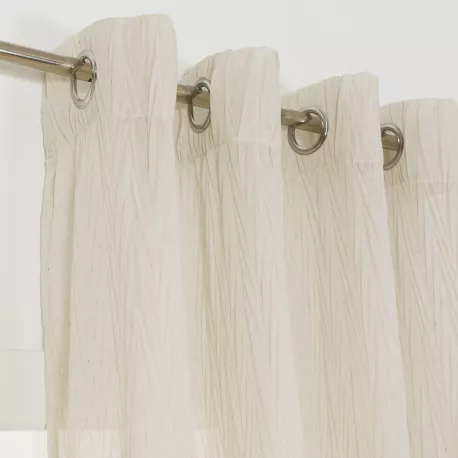 Cortina Liebe cinza claro