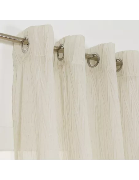 Cortina Liebe cinza claro