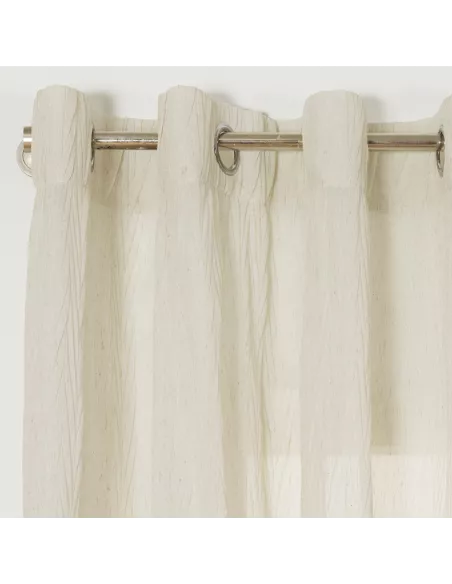 Cortina Liebe cinza claro