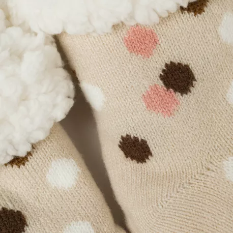 Meias mulher Janice pêssego