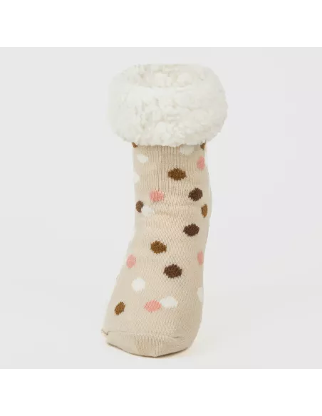 Meias mulher Janice pêssego