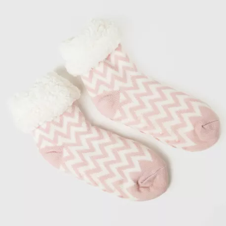 Meias mulher Jeannine rosa