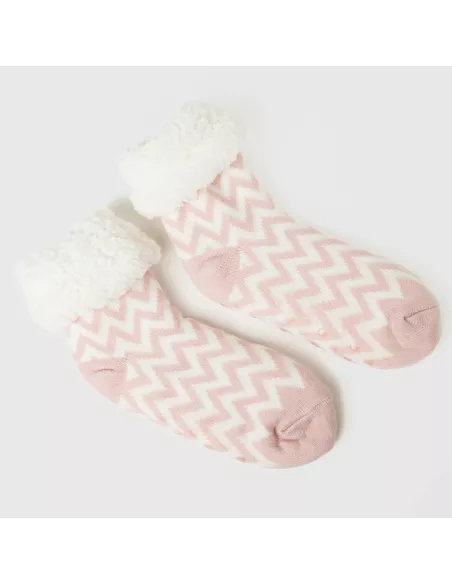 Meias mulher Jeannine rosa